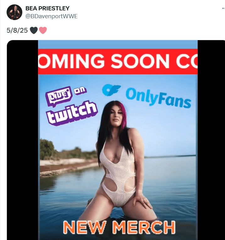 Blair Davenport Set to Join OnlyFans After WWE Release