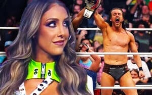Britt Baker Reacts to Adam Cole’s TNT Title Win at AEW Dynasty