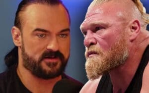Drew McIntyre Welcomes a Possible Brock Lesnar Rematch if He Becomes WWE Champion Again Drew McIntyre Says Brock Lesnar Could ‘Murder Everyone on the Planet Except Three People’