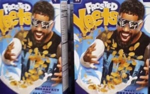 Jey Uso Gets His Own WWE Cereal—Say Hello to “Frosted Yeets” Jey Uso Gets His Own WWE Cereal—Say Hello to “Frosted Yeets”