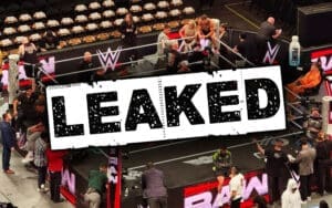 Leaked Photo Shows Superstars Rehearsing Before WWE RAW Broadcast