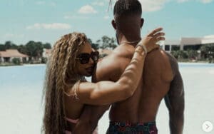 Montez Ford Says “Happy Cake Day” with a Handful in Bianca Belair Birthday Post