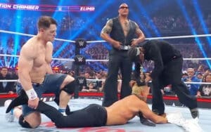 The Rock Pushed Travis Scott to Slap Cody Rhodes Hard at WWE Elimination Chamber