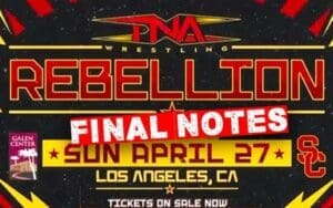 TNA Rebellion 2025: Sells Out, Frankie Kazarian Fires Warning Shot, Matt Cardona Vows to Win Another Title