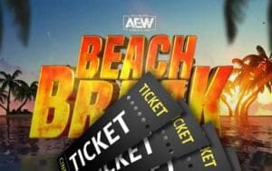 AEW Beach Break Ticket Sales Sees Uptick Hours Before Dynamite Goes Live AEW Beach Break Ticket Sales Sees Uptick Hours Before Dynamite Goes Live