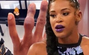 Bianca Belair Details Brutal WrestleMania 41 Spot That Left Her Finger Crushed Under Rhea Ripley Bianca Belair Shows Off Broken Finger Without Splint