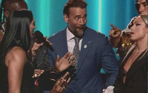 CM Punk Breaks Up Confrontation Between Liv Morgan & Rhea Ripley At Netflix Tudum