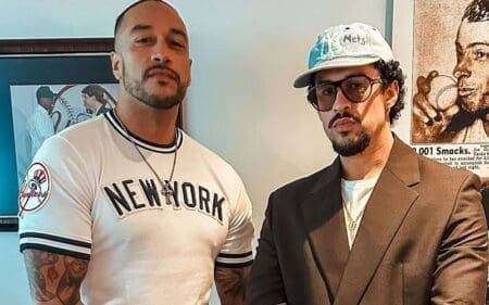 Damian Priest and Bad Bunny Reunite in New York City