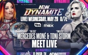 Mercedes Moné and Toni Storm Set for Face-Off on May 28 AEW Dynamite