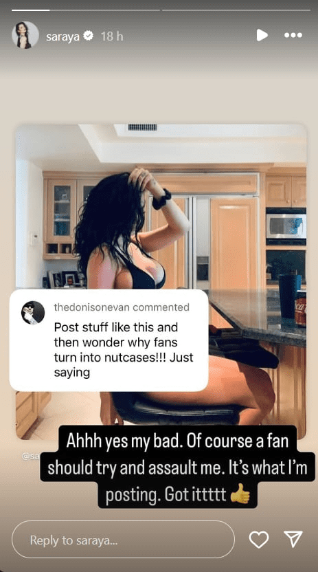 Saraya Slams Fan Who Linked Her Outfit to Inappropriate Fan Behavior