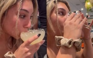 Thea Hail Throws Back Several Margaritas to Celebrate Cinco De Mayo