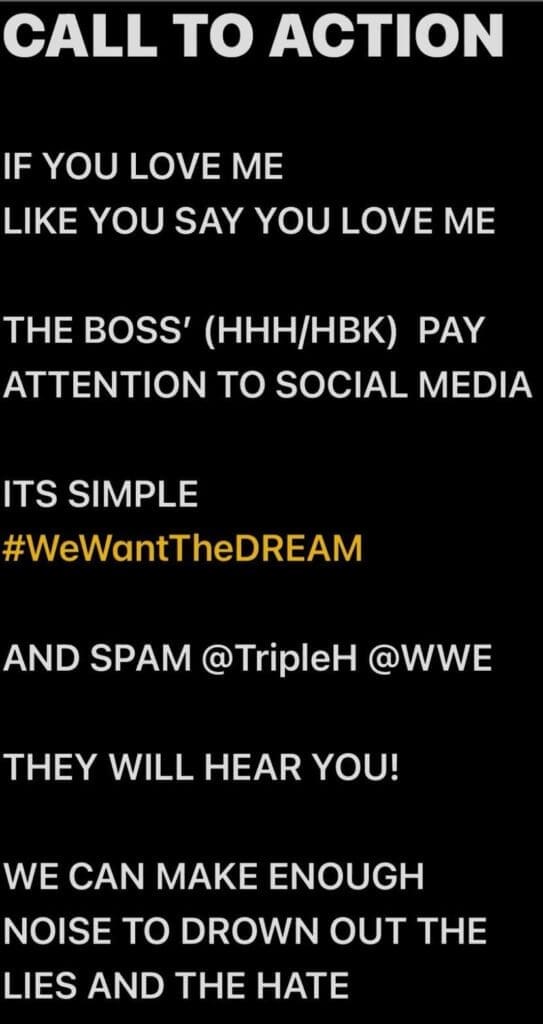 Velveteen Dream Urges Fans to Rally for His WWE Comeback Using #WeWantTheDREAM