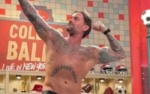 CM Punk Strips Down to Speedo for Ice Bath Flex Session at Fanatics Fest with Kevin Hart
