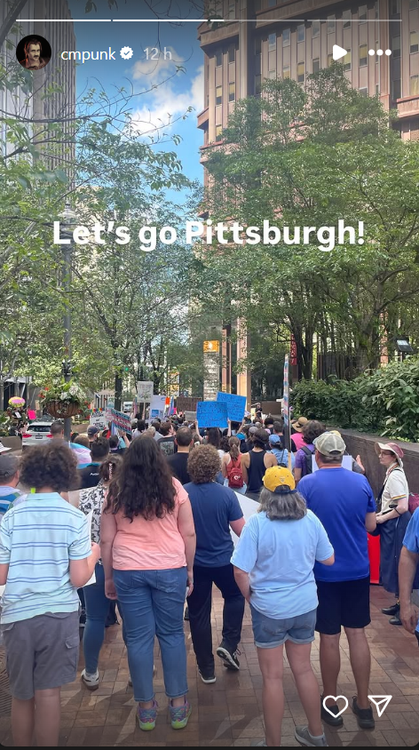 CM Punk Joins Protest Against UPMC’s Cuts to Gender-Affirming Care