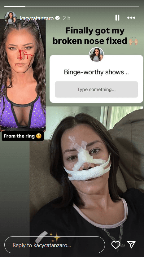 Ex-WWE Star Katana Chance Finally Undergoes Surgery for Broken Nose