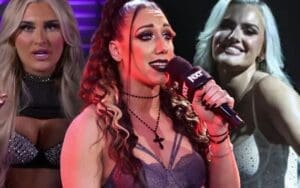 Jacy Jayne Mistook Mariah May’s WWE NXT Debut for Tiffany Stratton’s Return Jacy Jayne Mistook Mariah May’s WWE NXT Debut for Tiffany Stratton’s Return
