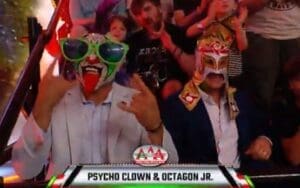 Psycho Clown and Octagón Jr. Spotted at WWE NXT