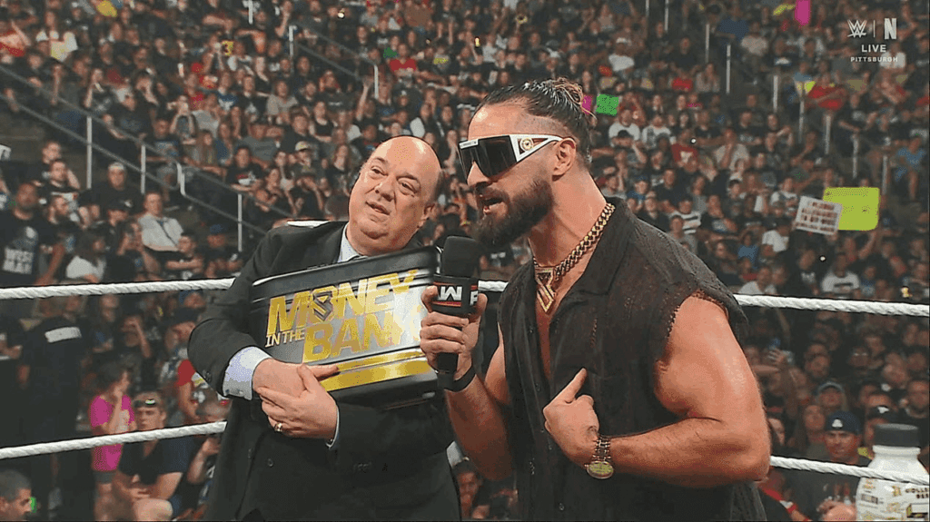 Seth Rollins Unveils New Money in the Bank Briefcase During 6/30 WWE RAW