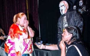 Sting Helps Fan Pull Off Memorable Engagement Proposal at Wrestling Event