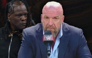 Triple H Gives Interesting Response To Question About R-Truth's WWE Return