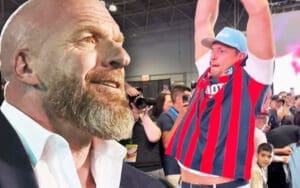 Triple H Reacts to Rob Gronkowski’s D-Generation X Tribute at Fanatics Fest