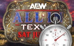 AEW Trimming All In Texas Runtime to Avoid WWE Clash AEW Trimming All In Texas Runtime to Avoid WWE Clash