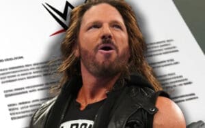 AJ Styles WWE Contract Situation Involves Quiet One-Year Extension