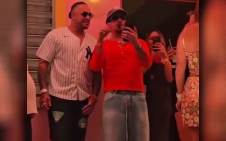 Damian Priest Brings Lola Vice to Bad Bunny Concert for Her Birthday