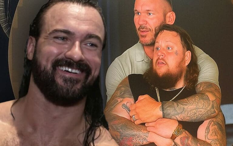 Drew McIntyre Trolls Randy Orton With Coldplay Kiss Cam Meme
