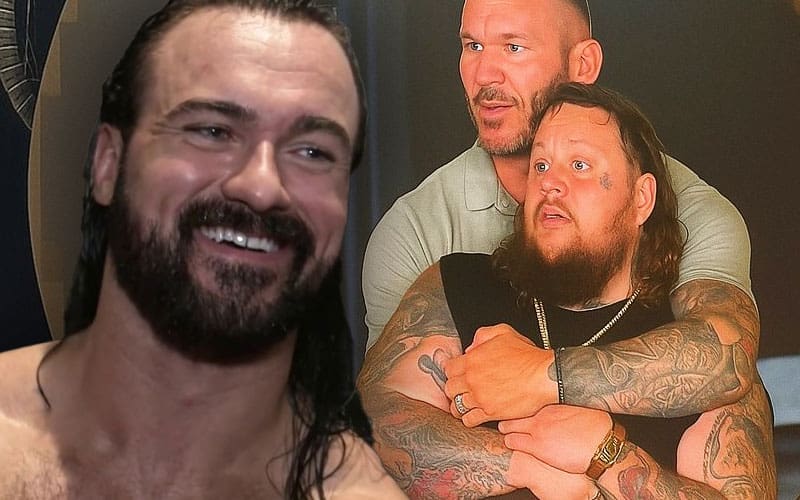 Drew McIntyre Trolls Randy Orton With Coldplay Kiss Cam Meme
