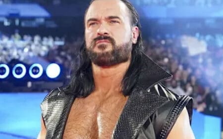 Drew McIntyre Filming a Movie During WWE Suspension Debunked Drew McIntyre’s SummerSlam Match Still In Jeopardy After Passport Situation