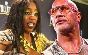 Naomi Jokes She Called The Rock to Secure Women’s Title Win at WWE Evolution 2 Naomi Jokes She Called The Rock to Secure Women's Title Win at WWE Evolution 2