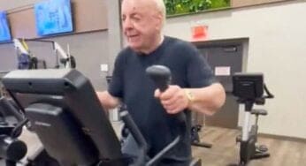 Ric Flair Back in Action at the Gym After Recent Health Issues