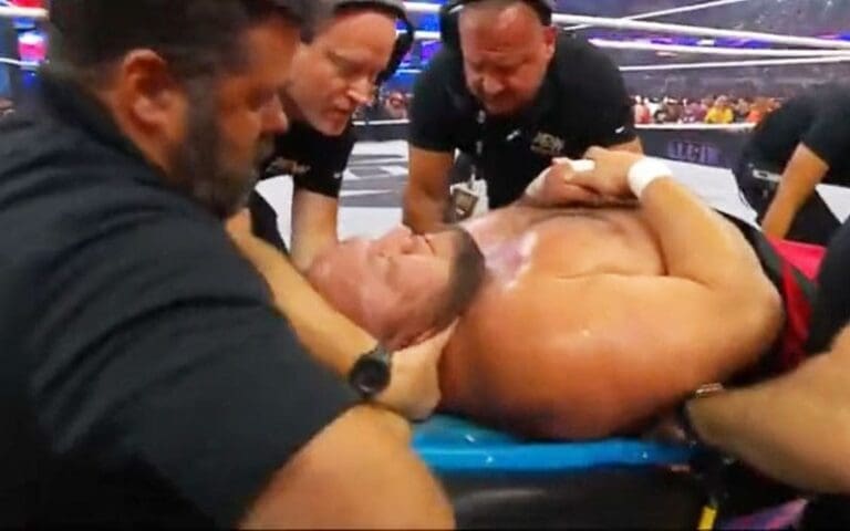 Samoa Joe Stretchered Out After Brutal Post-Match Assault at All In: Texas