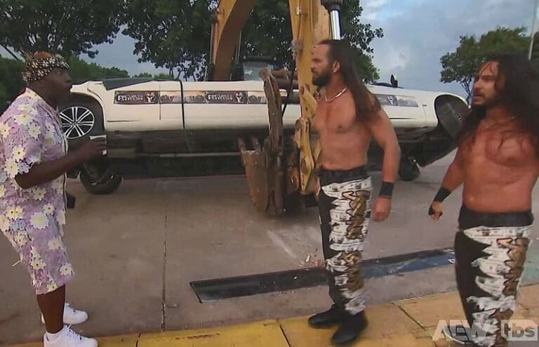 Swerve Strickland Destroys Young Bucks' Limo During 7/9 AEW Dynamite