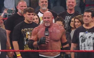 WWE Denies Cutting Off Goldberg’s Retirement Speech on Purpose