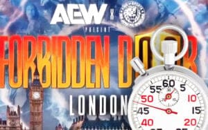 AEW Forbidden Door Will Face Strict Runtime Limit in London AEW Forbidden Door Will Face Strict Runtime Limit in London