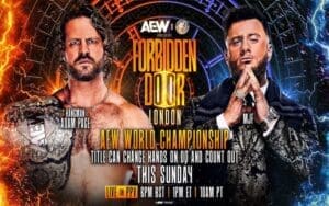 AEW x NJPW Forbidden Door Match Results, Highlights and Key Moments for August 24, 2025