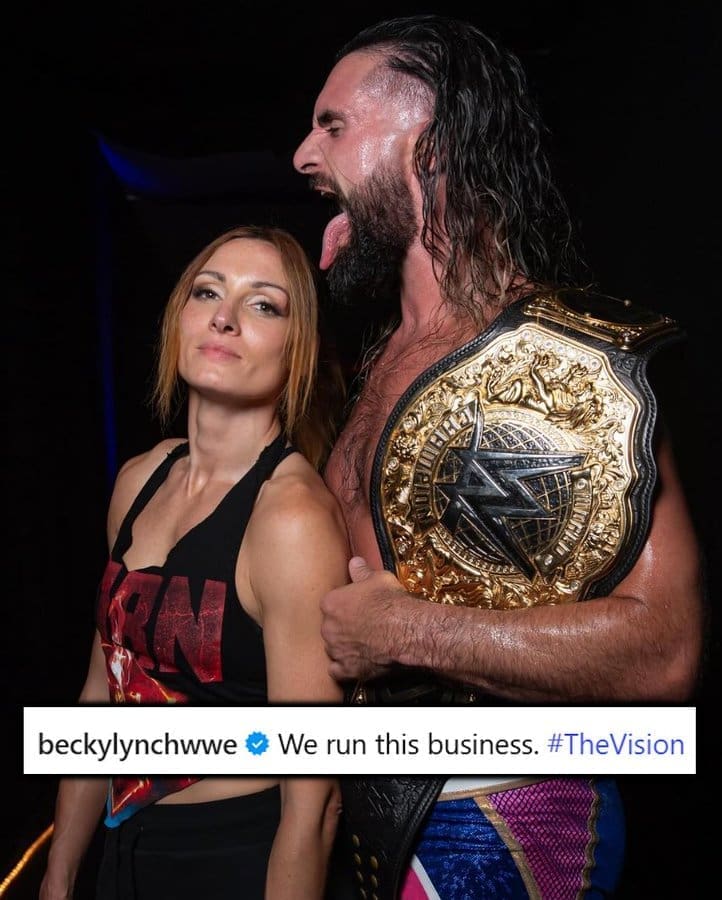 Becky Lynch Breaks Silence After Helping Seth Rollins Win at WWE Clash In Paris