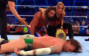 Becky Lynch Helps Seth Rollins Retain World Heavyweight Title At WWE Clash in Paris