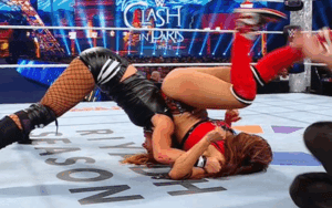 Becky Lynch Pulls Off Squeaker Win Over Nikki Bella For Women's IC Title At WWE Clash in Paris