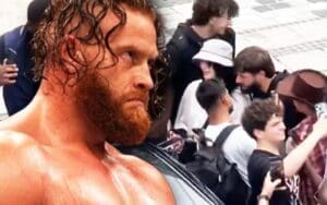 Buddy Matthews Slams “Disgusting” Fans After Rhea Ripley Gets Mobbed in Paris