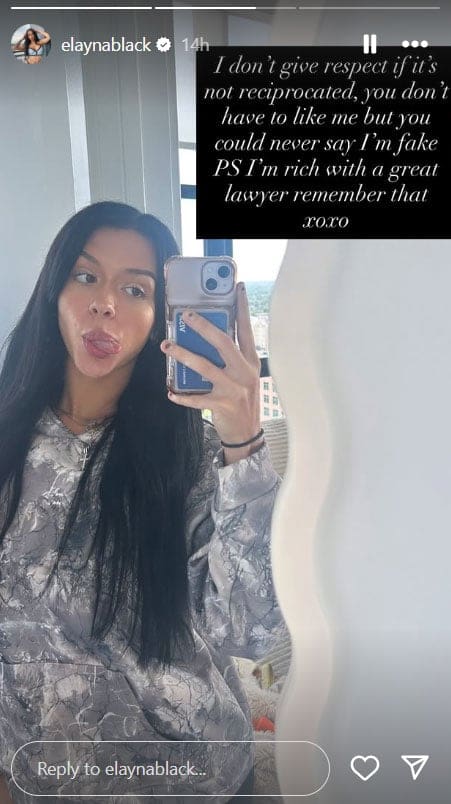 Cora Jade Fires Another Shot on Instagram Amid Alexis Lete Feud