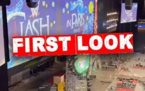 First Look at WWE Clash in Paris Stage Setup at París La Défense Arena First Look at WWE Clash in Paris Stage Setup at París La Défense Arena