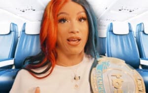 Mercedes Moné Struggles to Lift 70 Pounds of Belts to Early Flights