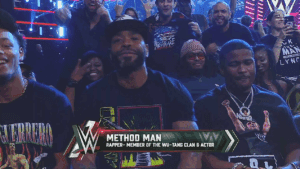 Method Man, Dave East, Da’Vinchi & Adam Blackstone Sit Ringside At WWE RAW