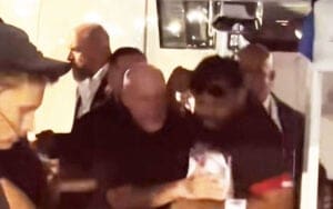 Security Intervenes as Drunk Fan Tries to Approach Triple H After WWE SummerSlam Security Intervenes as Drunk Fan Tries to Approach Triple H After WWE SummerSlam
