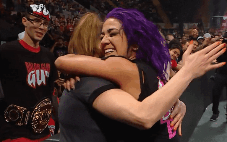 Bayley’s Hugger Character Returns During 9/15 WWE RAW Bayley's Hugger Character Returns During 9/15 WWE RAW
