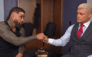 Cody Rhodes Gets In Middle Of Usos Business For Motivating Moment During 9/22 WWE RAW Cody Rhodes Gets In Middle Of Usos Business For Motivating Moment During 9/22 WWE RAW