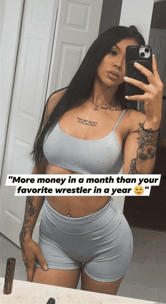Elayna Black Brags About Making More Money in a Month Than Many Wrestlers Make in a Year